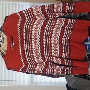 Croft &Barrow Christmas  knit sweater